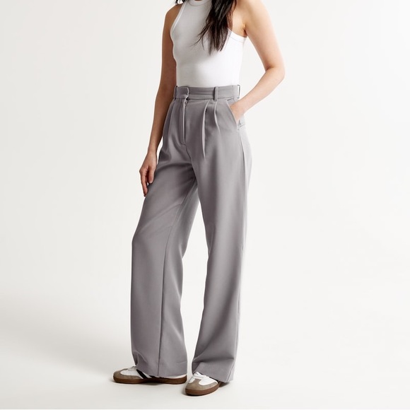 Abercrombie Grey Trousers - Picture 1 of 4